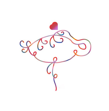 動(dòng)物線條圖案設(shè)計(jì)
