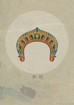 敦煌華蓋設(shè)計(jì)插畫(huà)