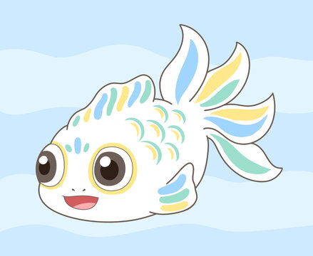 可愛卡通滴水獸