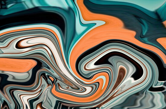 流體漸變抽象藝術背景圖