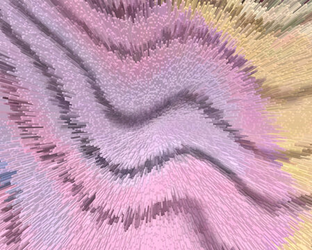 粉色肌理