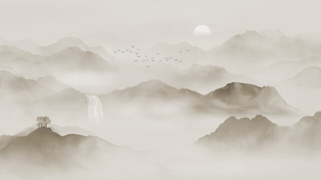 山水畫