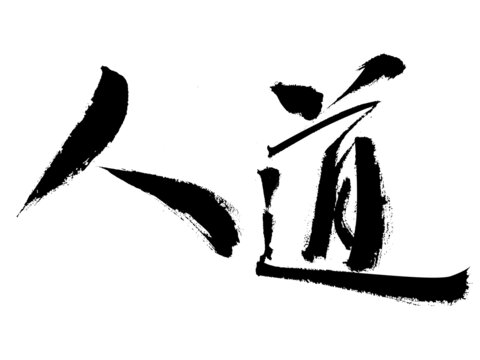 書法藝術(shù)之人道二字