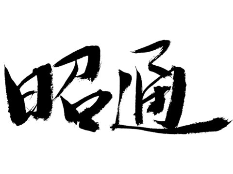 書法字體昭通藝術(shù)呈現(xiàn)