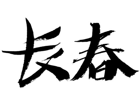 手寫書法字體長(zhǎng)春