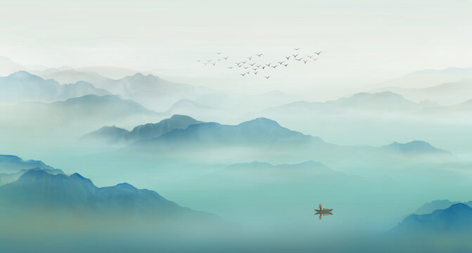 山水畫