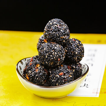 美味黑芝麻丸
