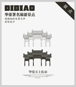 華鎣天上街市