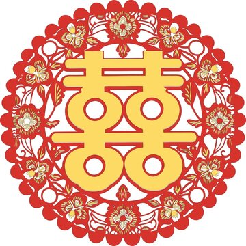 雙層喜字