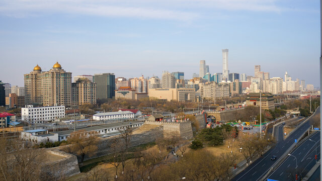 古今交融的城市風光