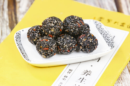 美味養生黑芝麻丸