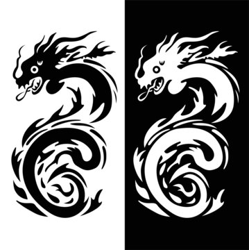 龍圖案