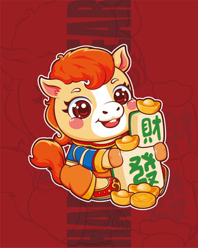 馬年卡通