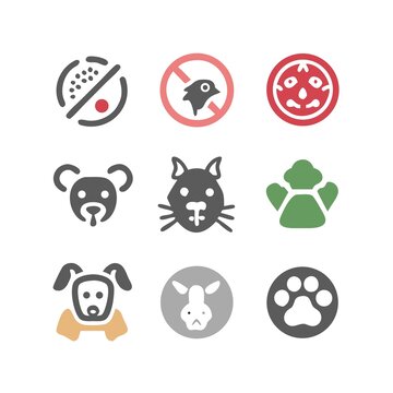 寵物相關(guān)圖標(biāo)集合