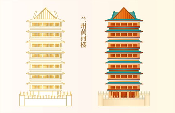蘭州黃河樓