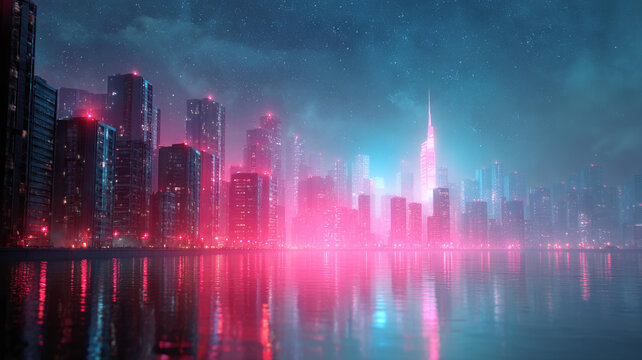 夢(mèng)幻霓虹之夜都市