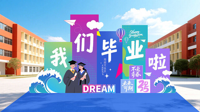畢業(yè)美陳