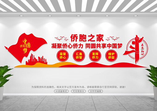 僑胞之家文化墻