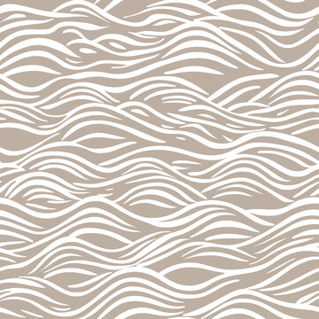 簡約波浪紋圖案背景素材