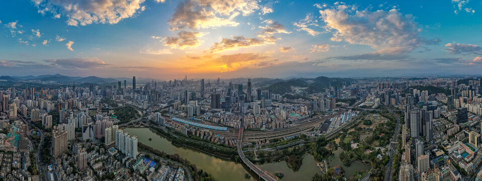 廣東深圳羅湖城市風(fēng)光
