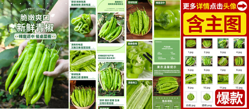 新鮮青椒詳情