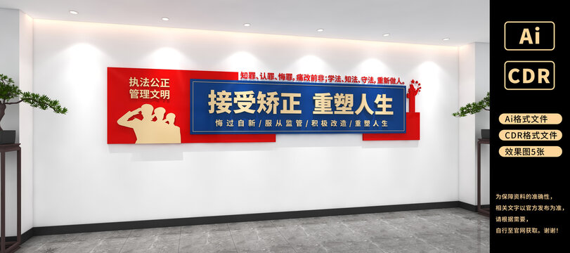 執(zhí)法公正管理文明監(jiān)獄文化墻監(jiān)區(qū)標(biāo)語(yǔ)文化墻