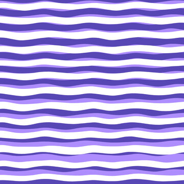 紫白相間波浪條紋圖案