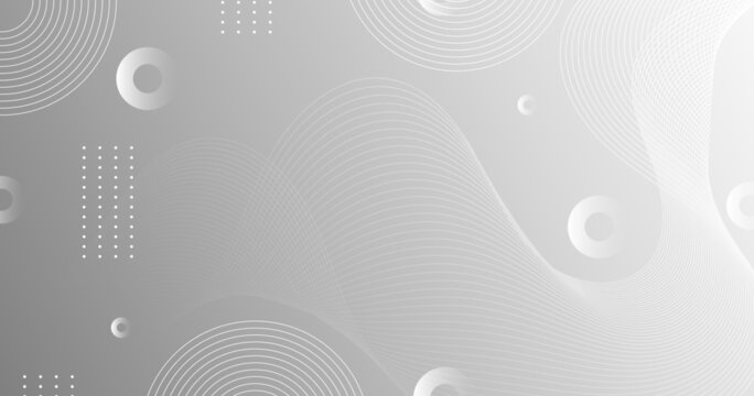 簡(jiǎn)約灰白幾何線條背景圖