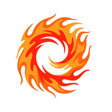 火環(huán)創(chuàng)意火圓環(huán)元素