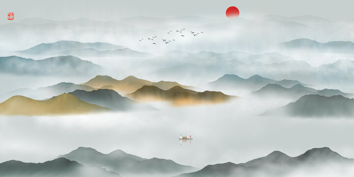 山水畫