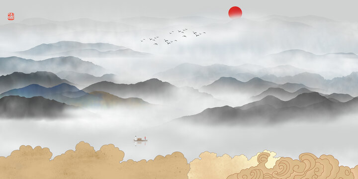 國畫山水畫