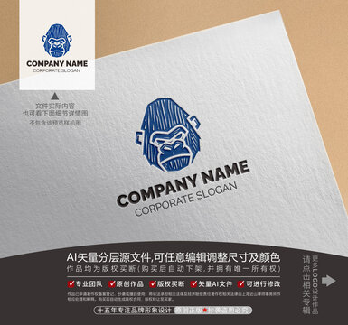 大猩猩潮牌LOGO