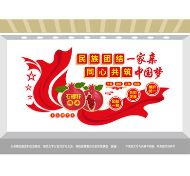 民族團結(jié)黨建文化墻