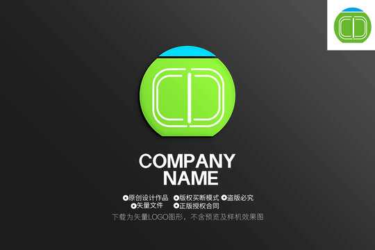 CD字母LOGO