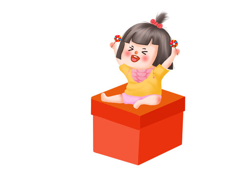 禮物和小女孩