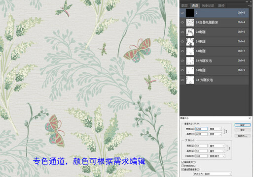 簡約北歐蝴蝶花分層