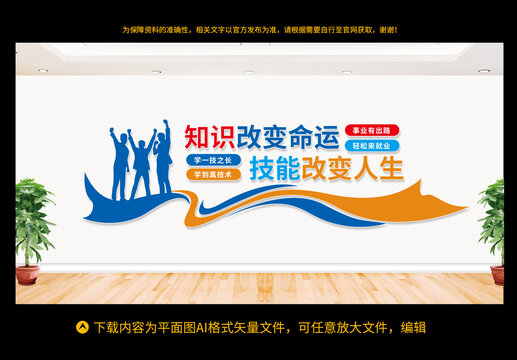 職業(yè)教育文化墻