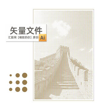 圓點(diǎn)矢量長城