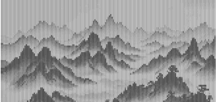 線條山