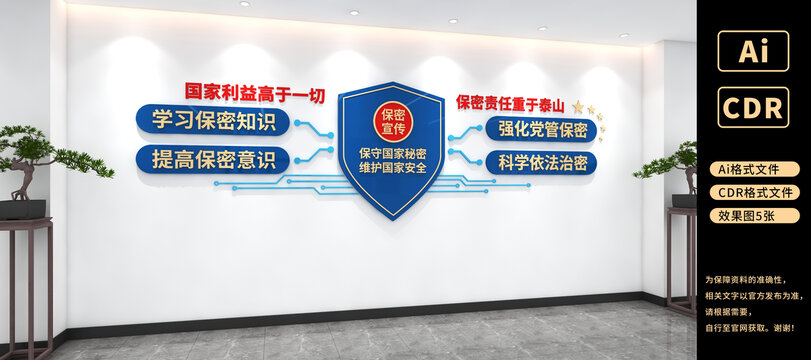 保密宣傳文化墻國(guó)家安全文化墻