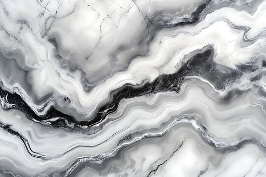 黑白水墨風(fēng)大理石紋理圖案