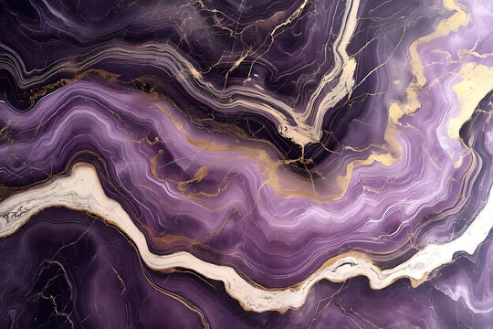 夢(mèng)幻紫金色大理石紋理