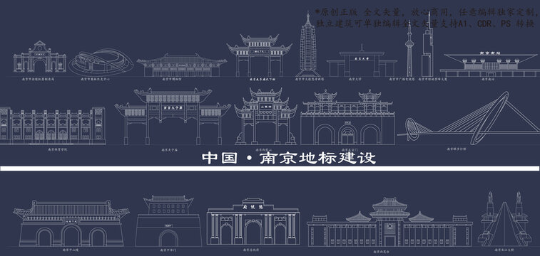 南京地標建設