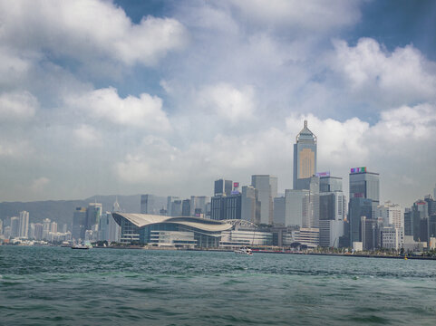 香港維多利亞港風光