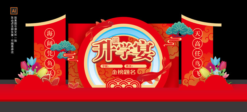 升學(xué)宴布置