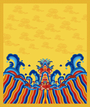 海水江涯插畫