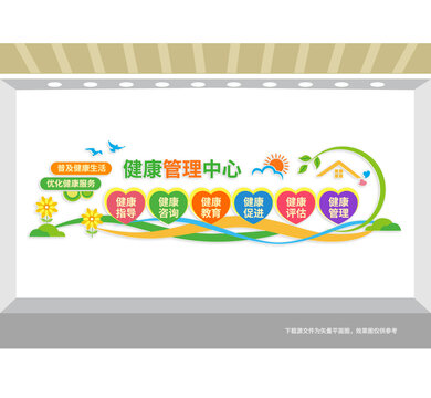 健康管理中心醫(yī)療宣傳墻