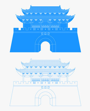 紹興迎恩門