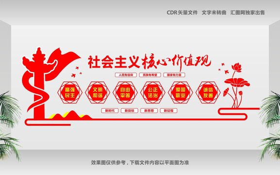 核心價(jià)值觀文化墻