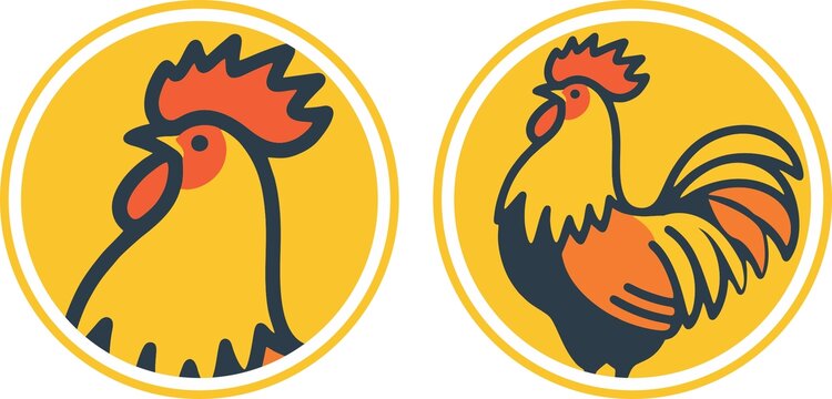 公雞雞頭圖標(biāo)